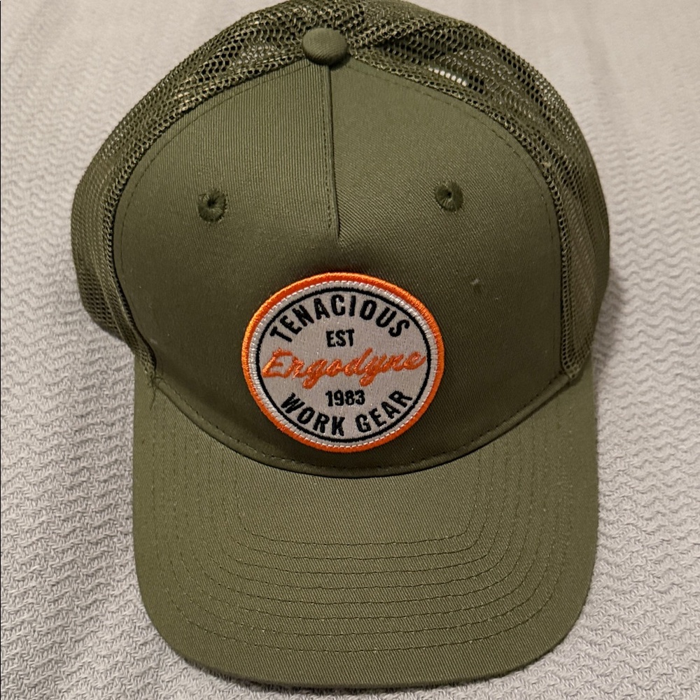 Ergodyne Olive Green Mesh Back Cap